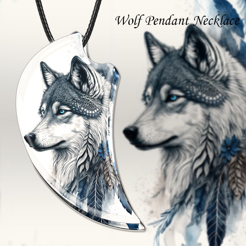Nature Magic: Mystical Wolf Necklace
