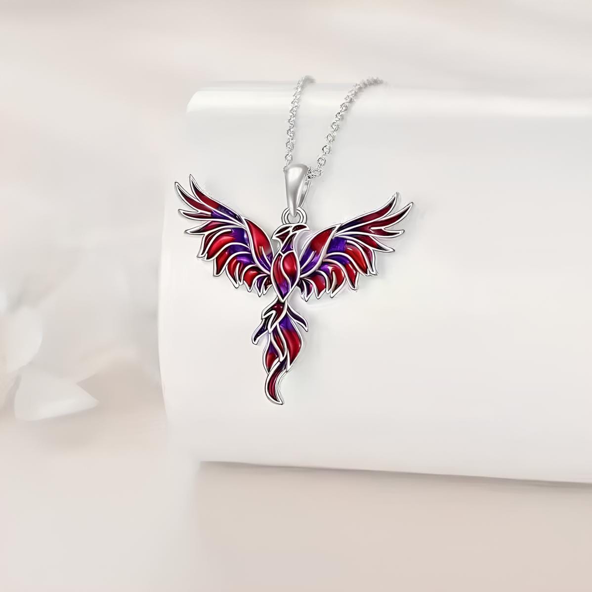 Phoenix of Eternal Rebirth Necklace