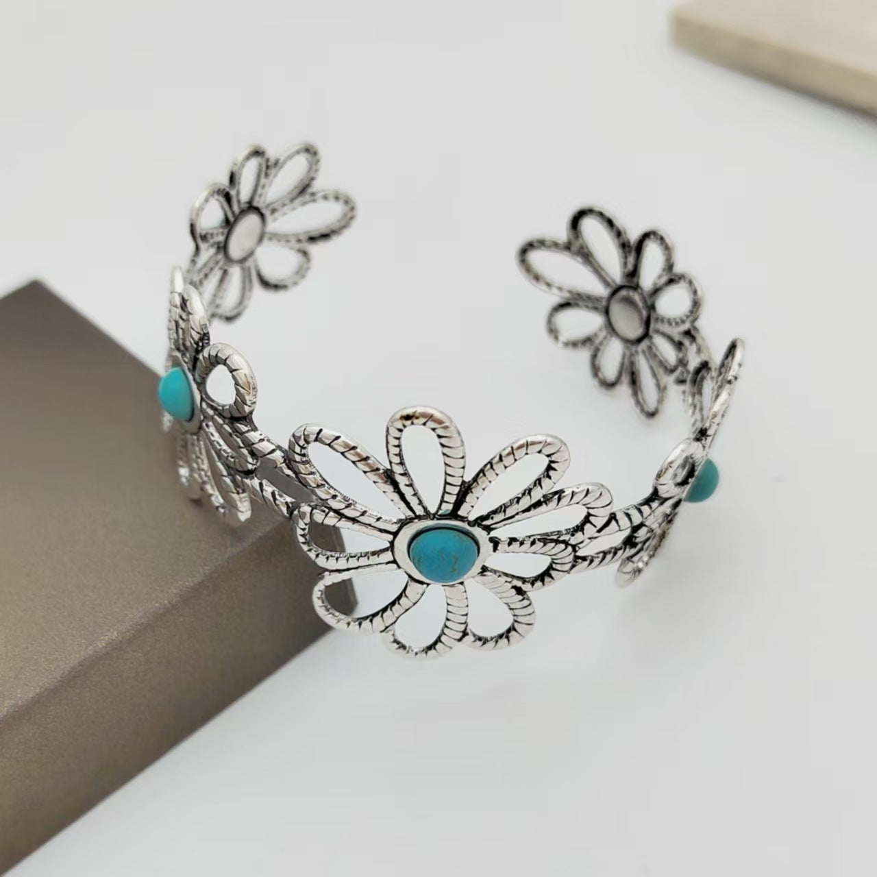 Blooming Spirit Turquoise Bracelet