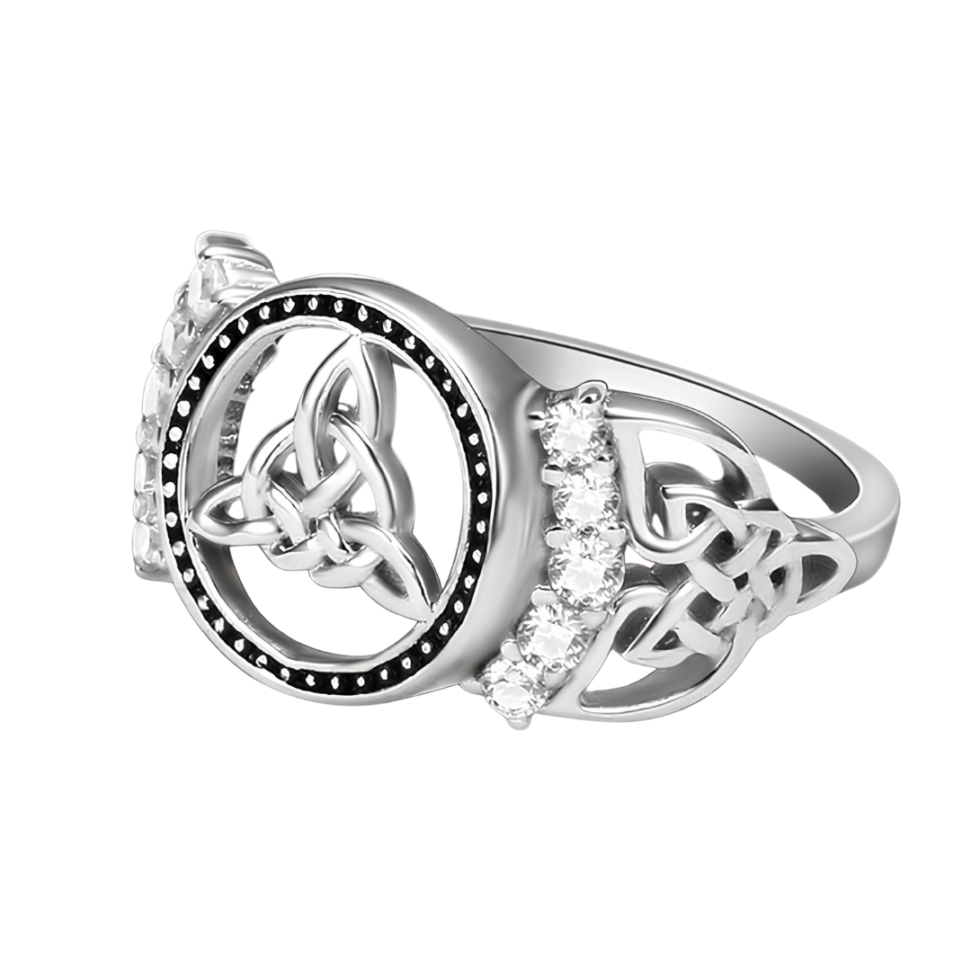 Sacred Triquetra Celtic Ring