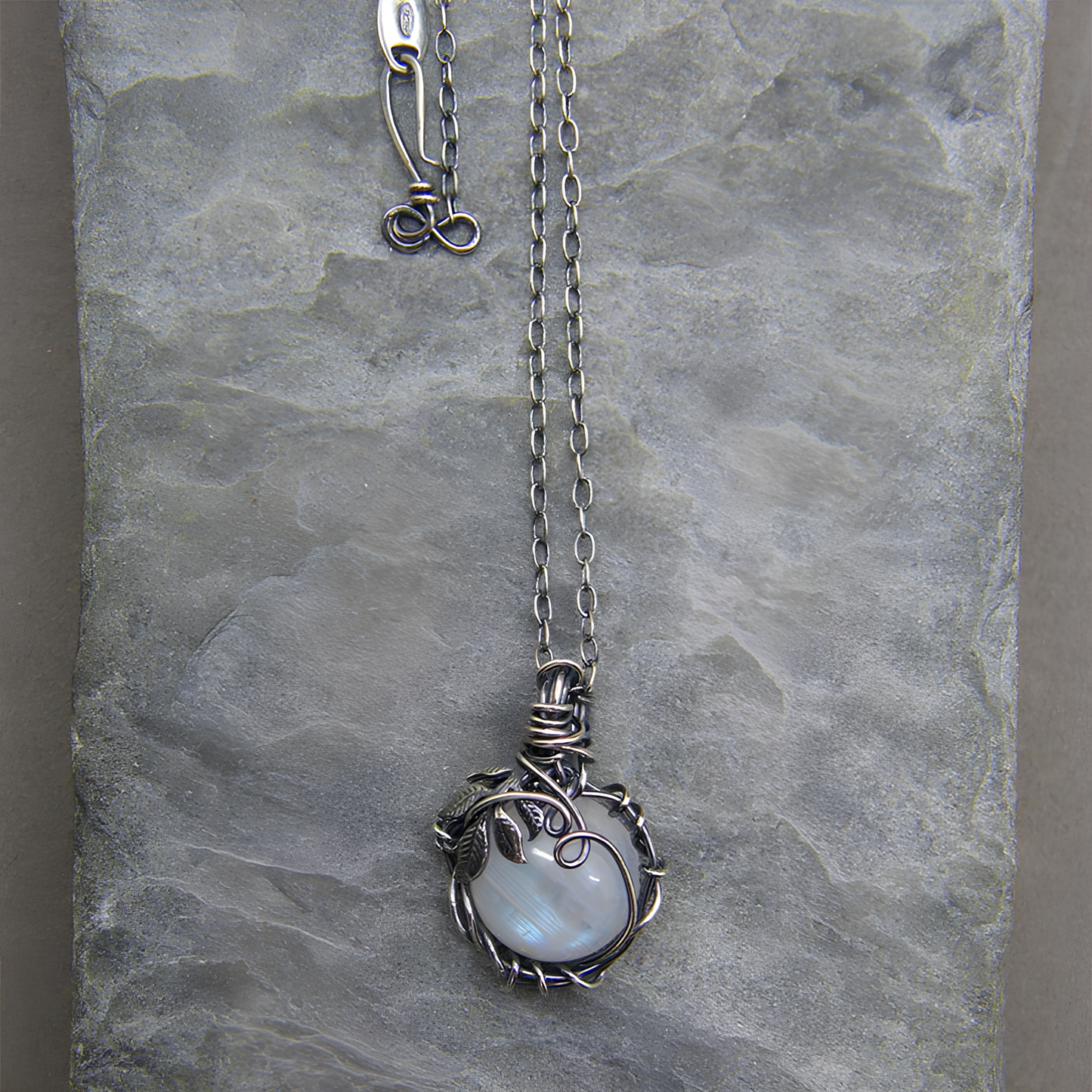 Lunar Enchantment Moonstone Necklace