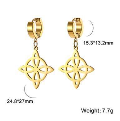 Witch’s Knot Protection Earrings