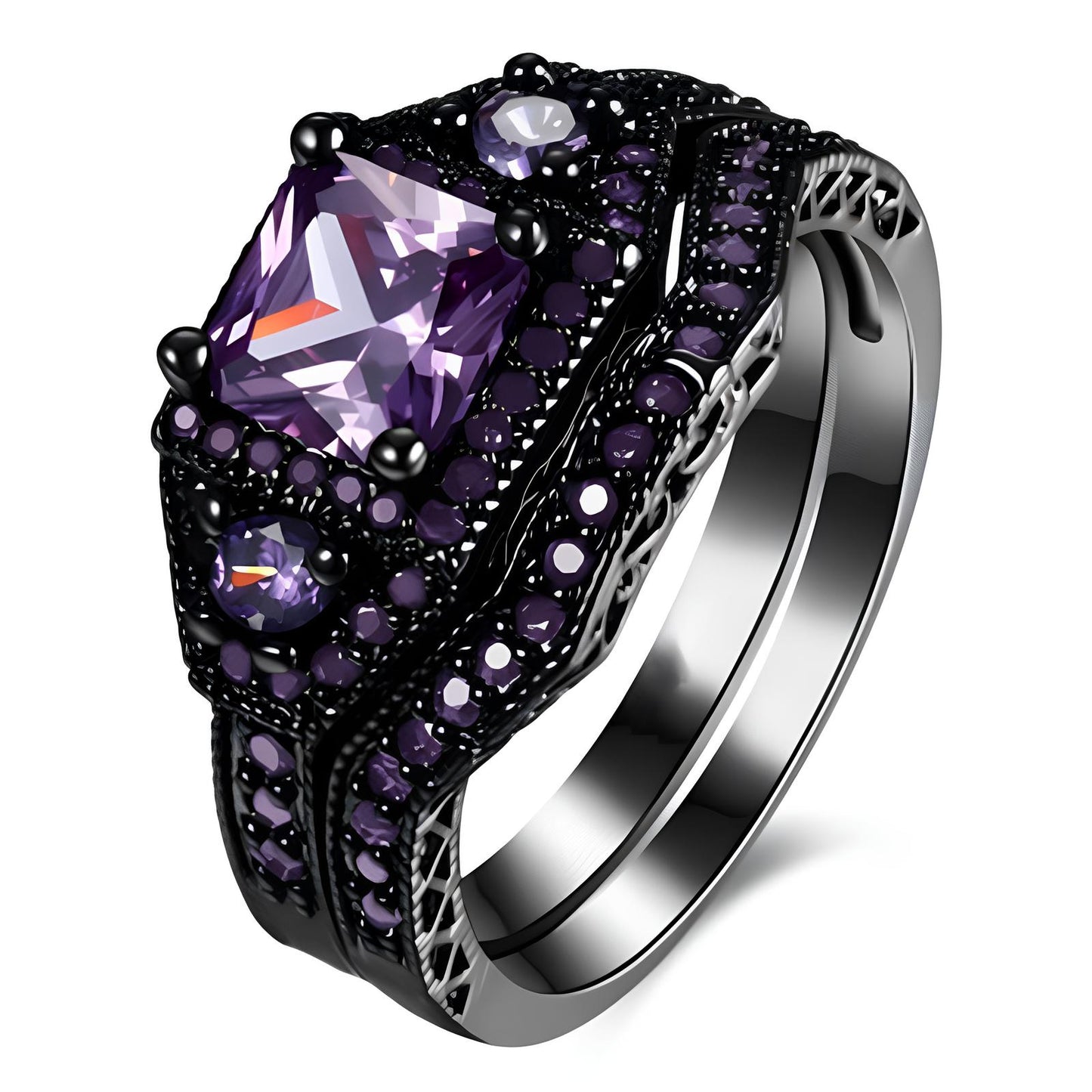 Shadowseer’s Amethyst Throne Ring