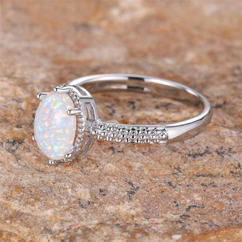 Celestial Dreamfire Opal Ring