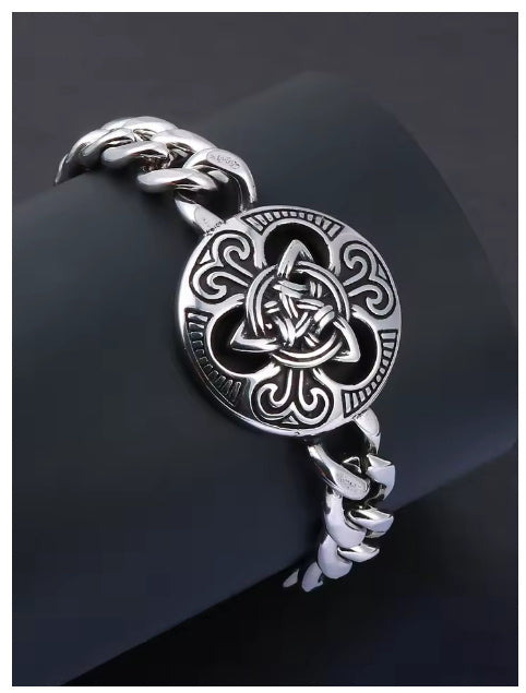 Spiral Trinity Protection Bracelet