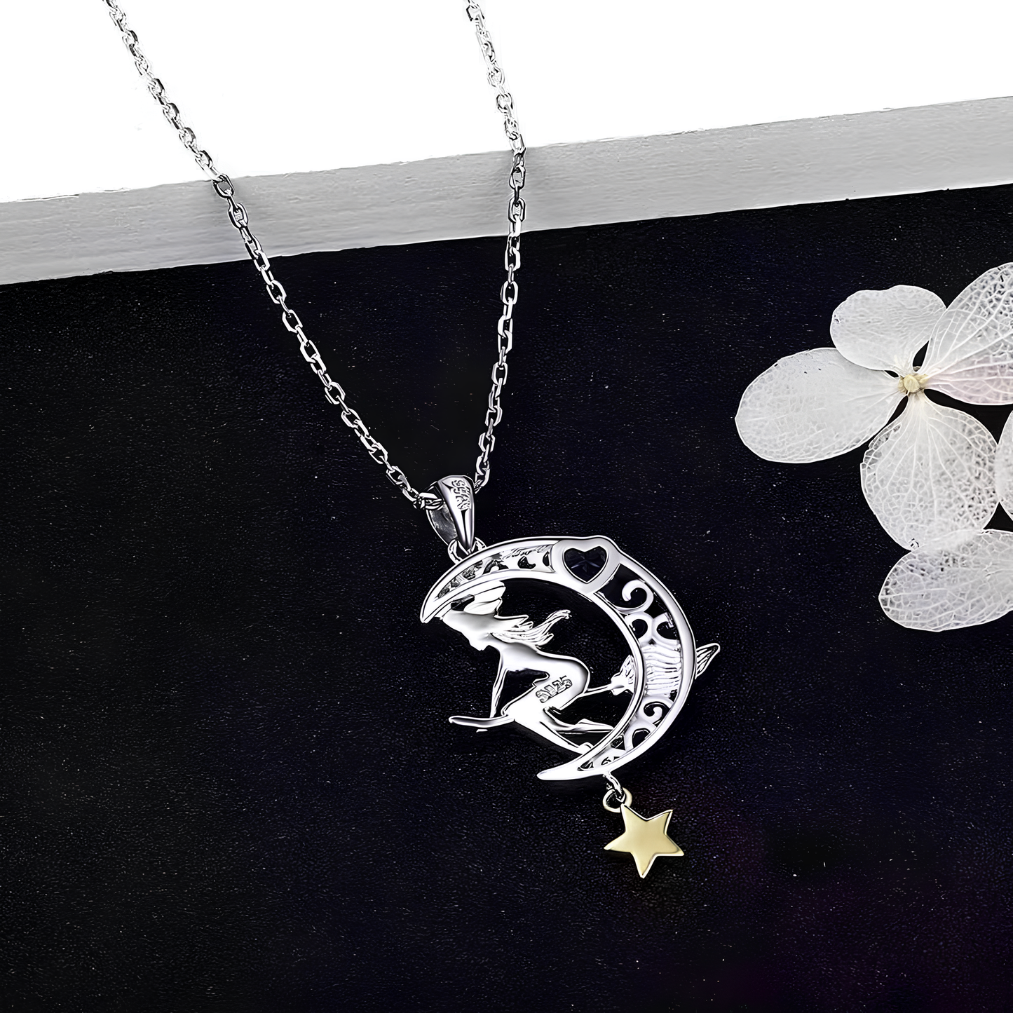 Bewitching Crescent Moon Intuition Necklace