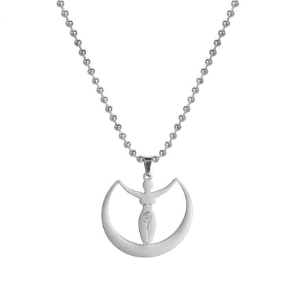 Fertility Moon Goddess Necklace