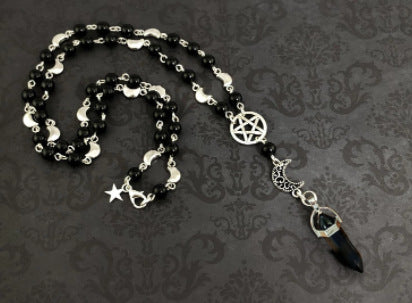 Magick Moon Pentagram Necklace