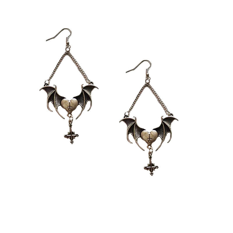 Nocturne Winged Love Earrings