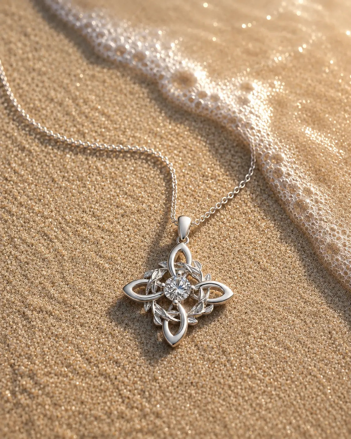 Enchanted Witches Knot Necklace