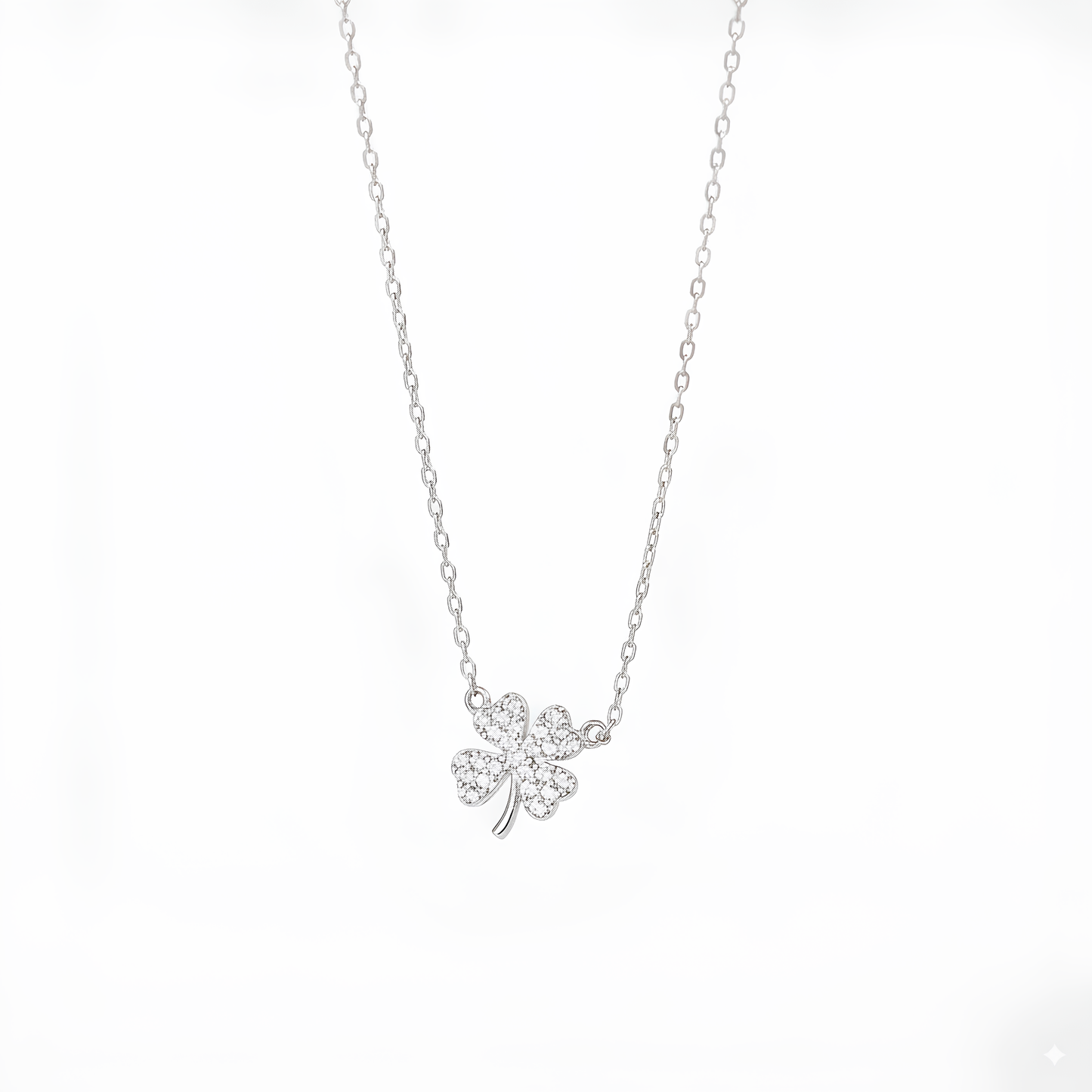 Mystic Cloverlight Luck Necklace