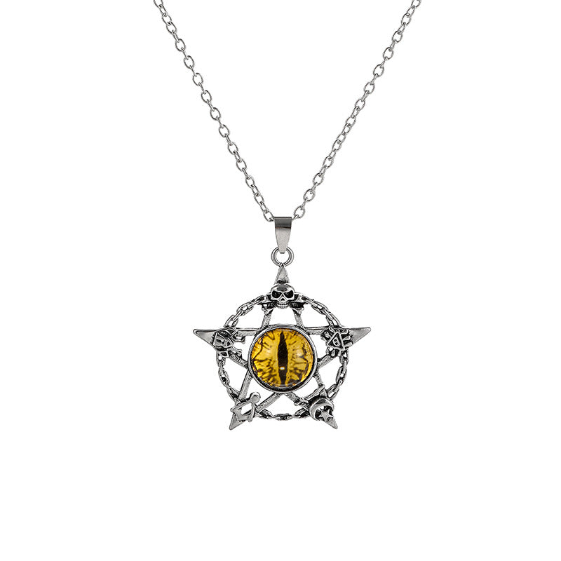Pentacle of the Dragon’s Gaze Necklace