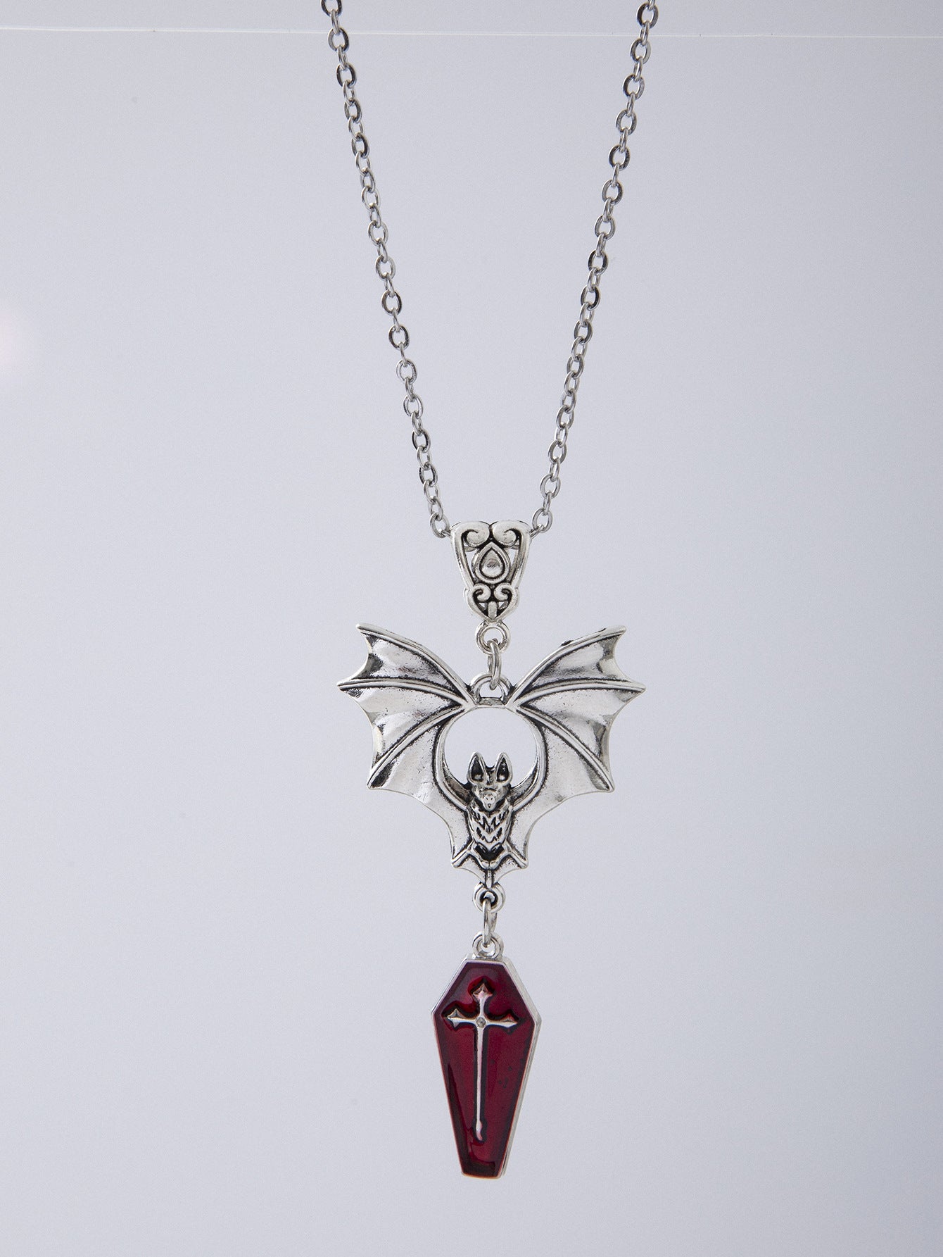 Coffin's Guardian Gothic Necklace