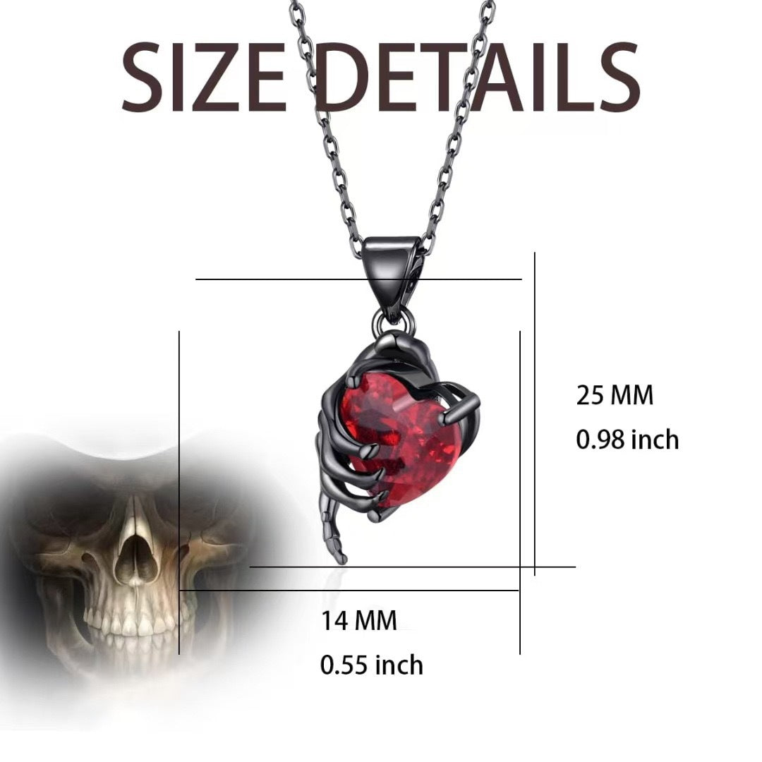 Dark Claw of Love Necklace