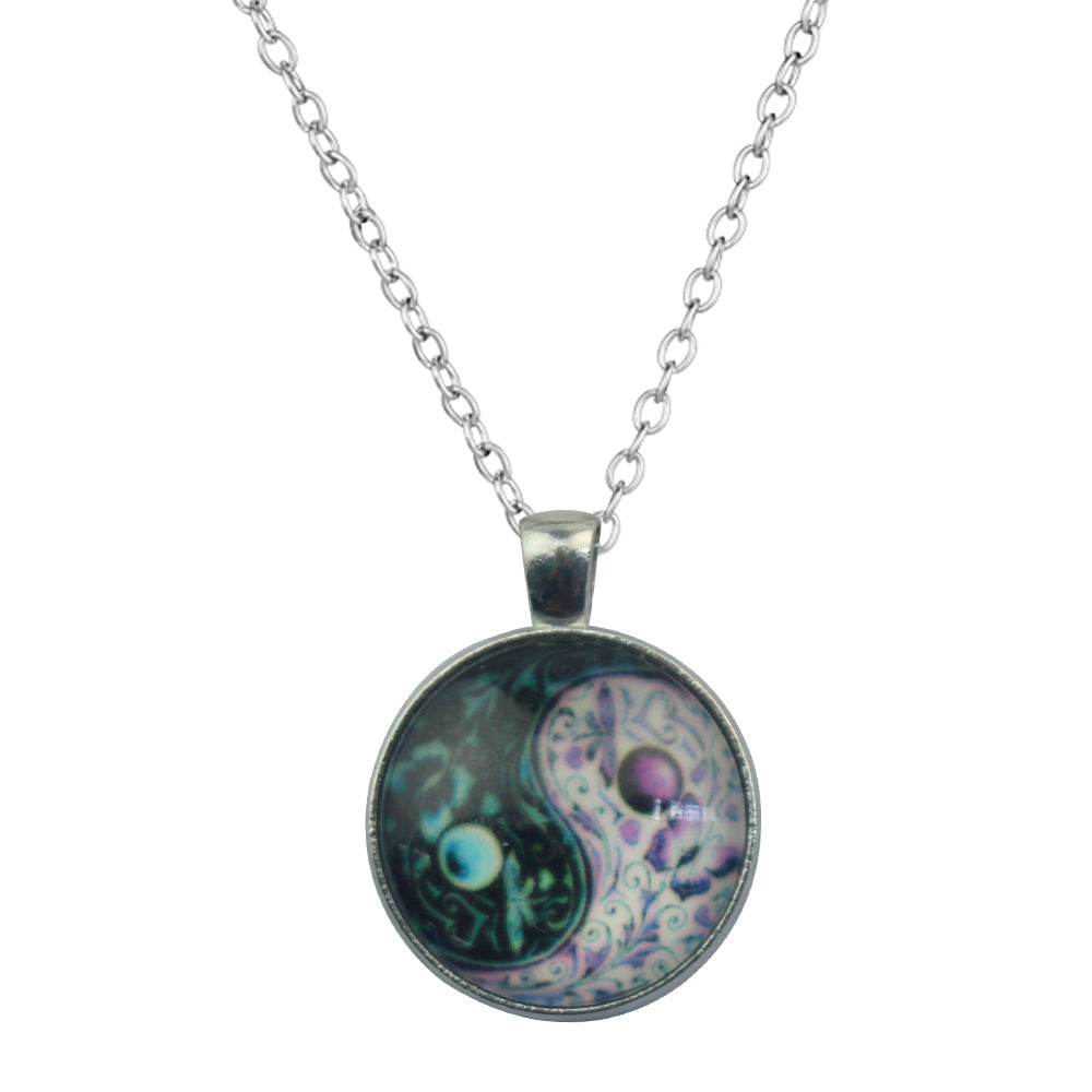 Celestial Yin-Yang Balance Necklace
