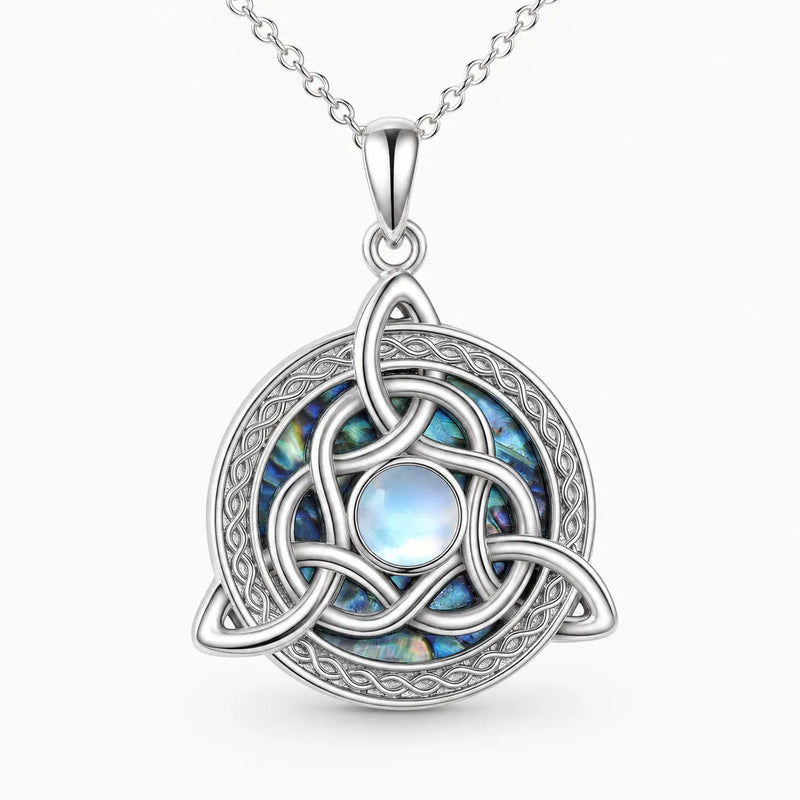 Triquetra Moonstone Protection Talisman