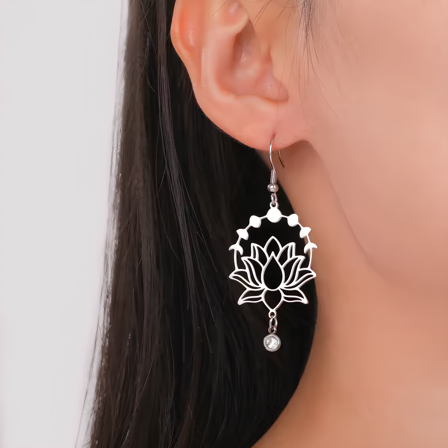 Lotus Radiance Bloom Earrings