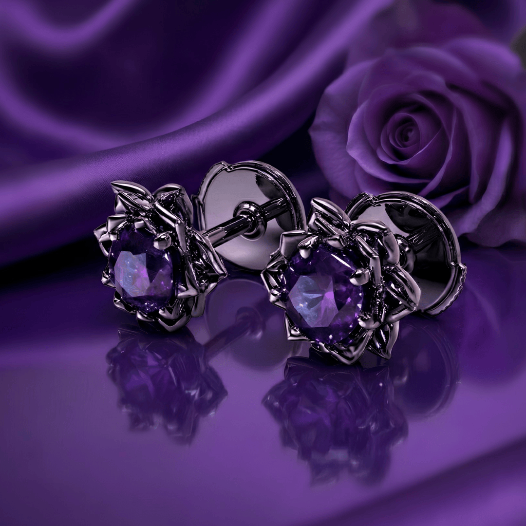 Mystic Bloom Topaz Earrings