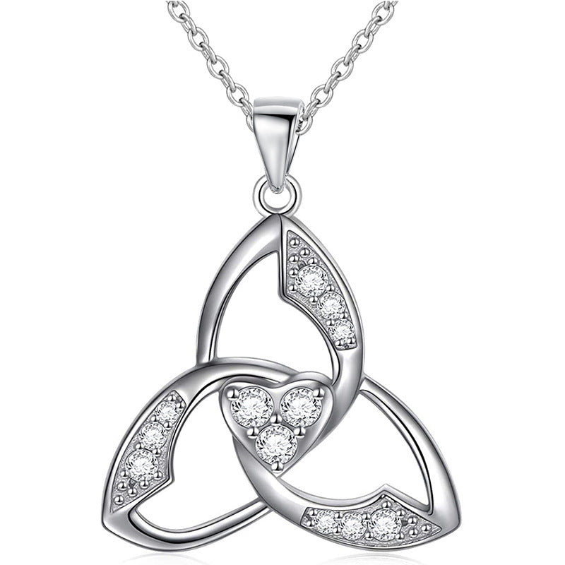 Whisper of Love & Protection Triquetra Necklace