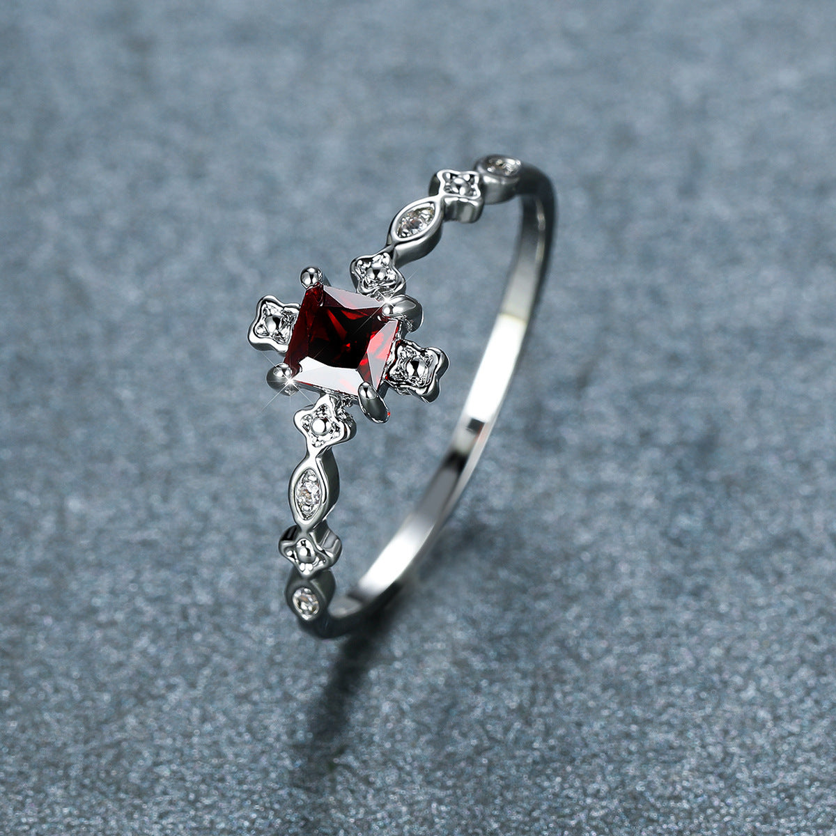 Enchanted Sovereign Crystal Ring