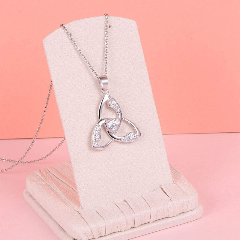 Whisper of Love & Protection Triquetra Necklace