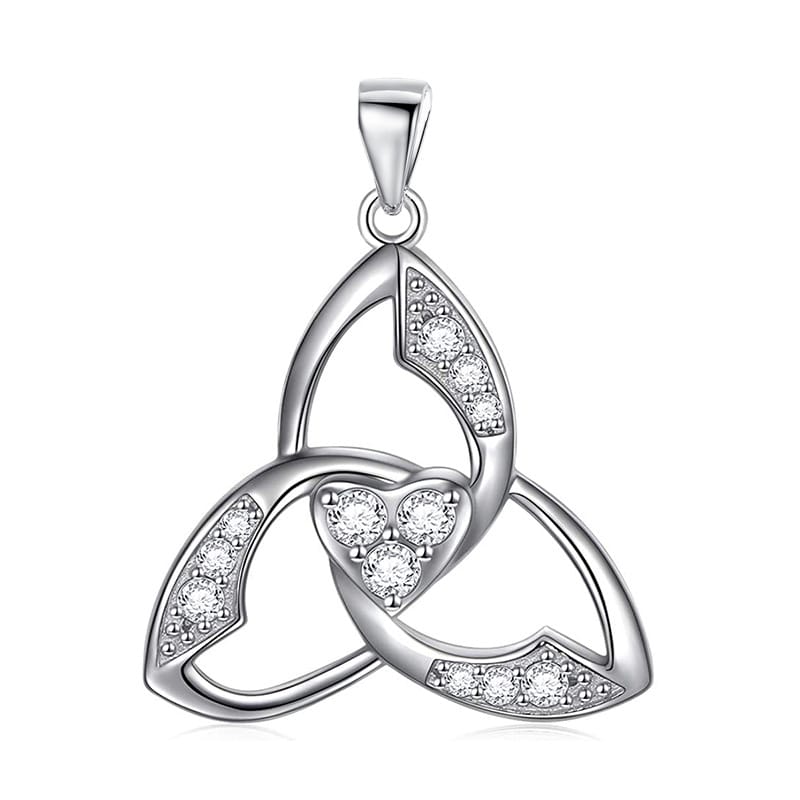 Whisper of Love & Protection Triquetra Necklace