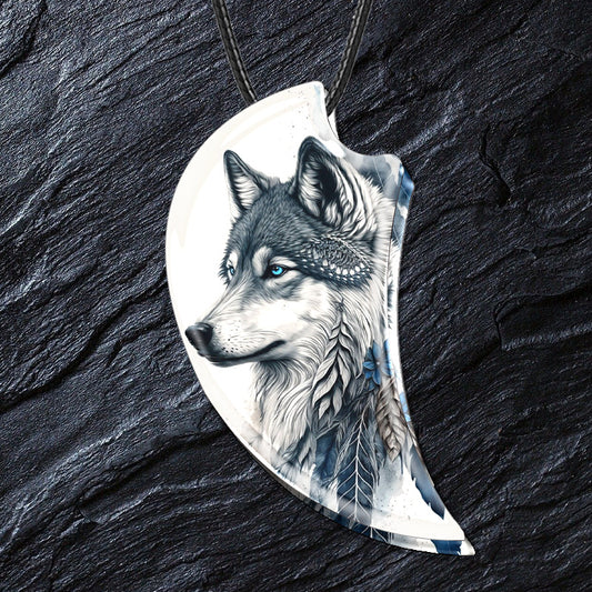Nature Magic: Mystical Wolf Necklace