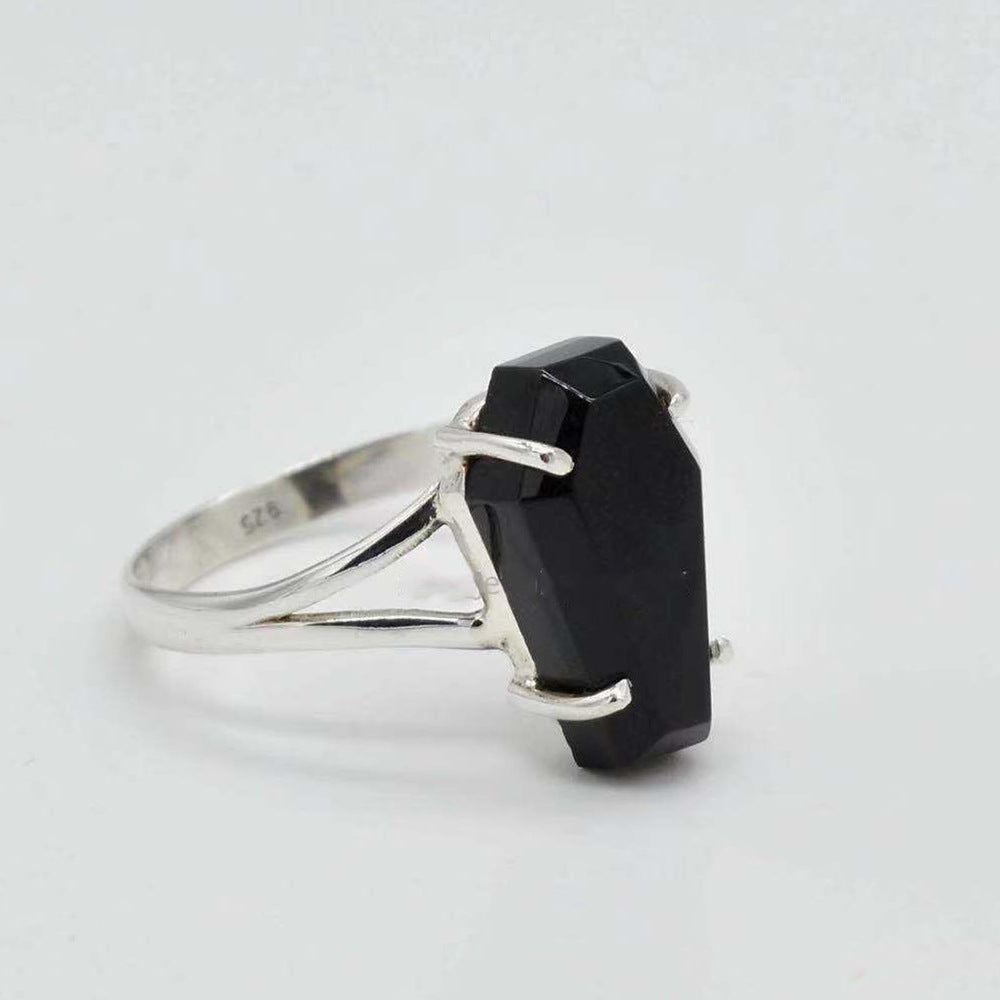 Midnight Coffin Protection Ring