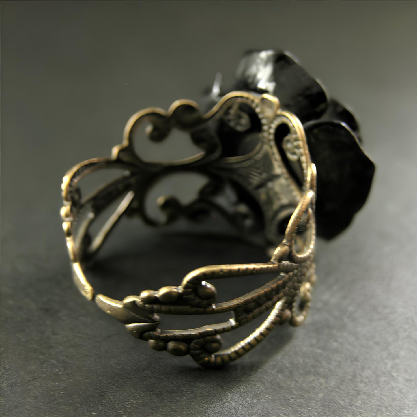 Midnight Rose Ritual Ring