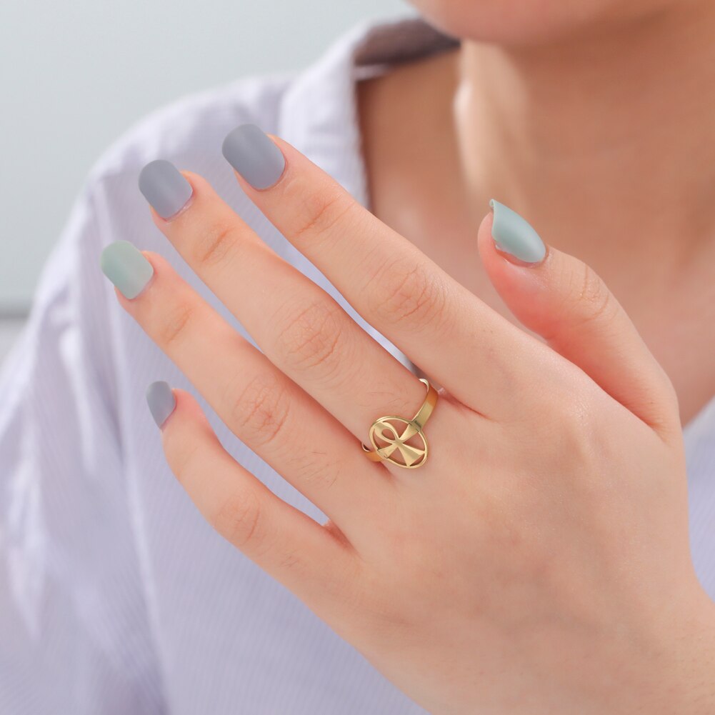 Ankh Fertility Ring
