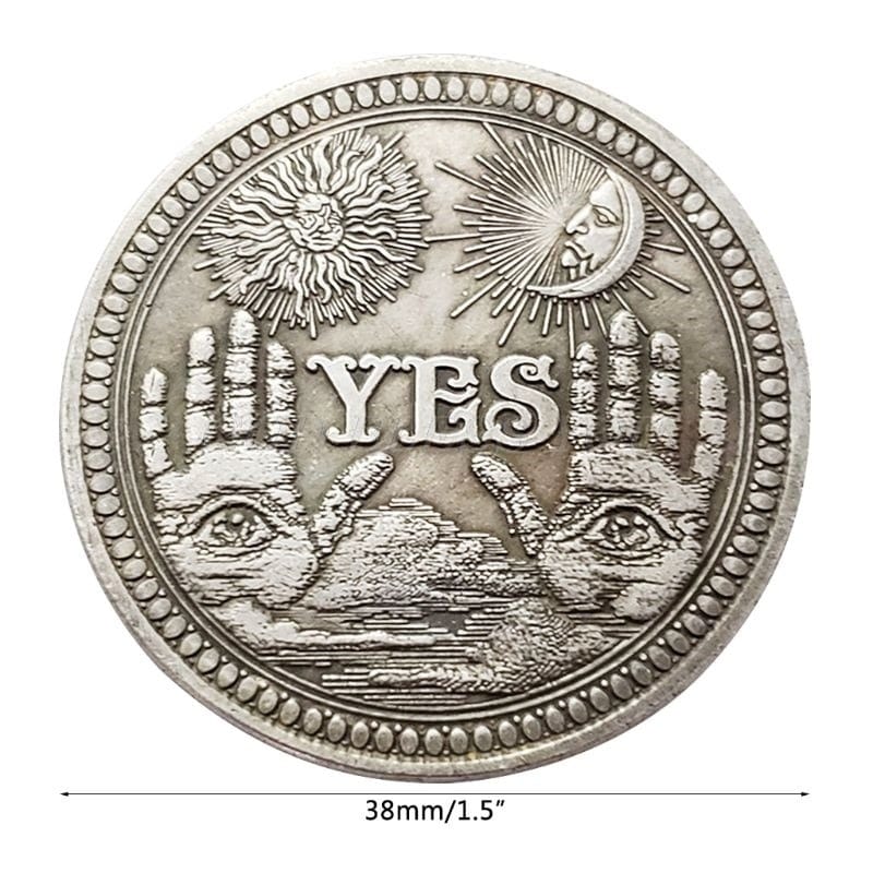Ouija Sí No Flip Coin