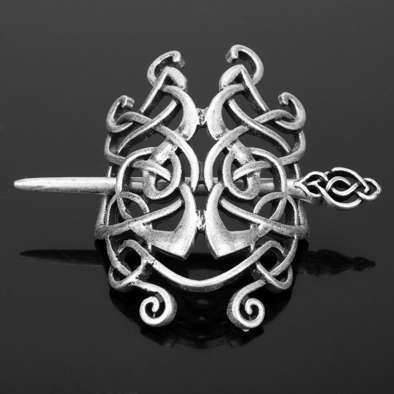 Wicca Hairpin Headdress Clip