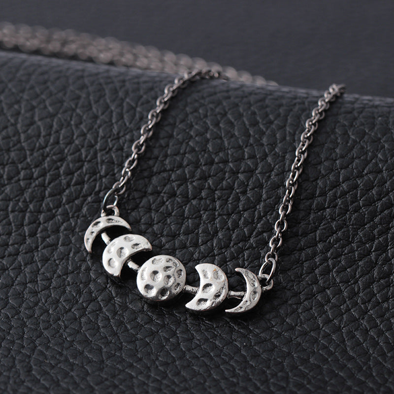 Lunar Phases Goddess Necklace