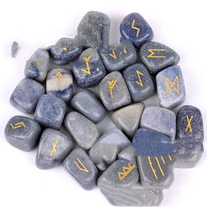 Engraved Crystal Runes