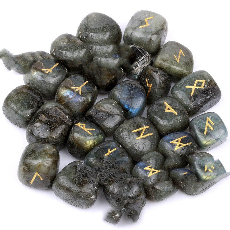 Engraved Crystal Runes
