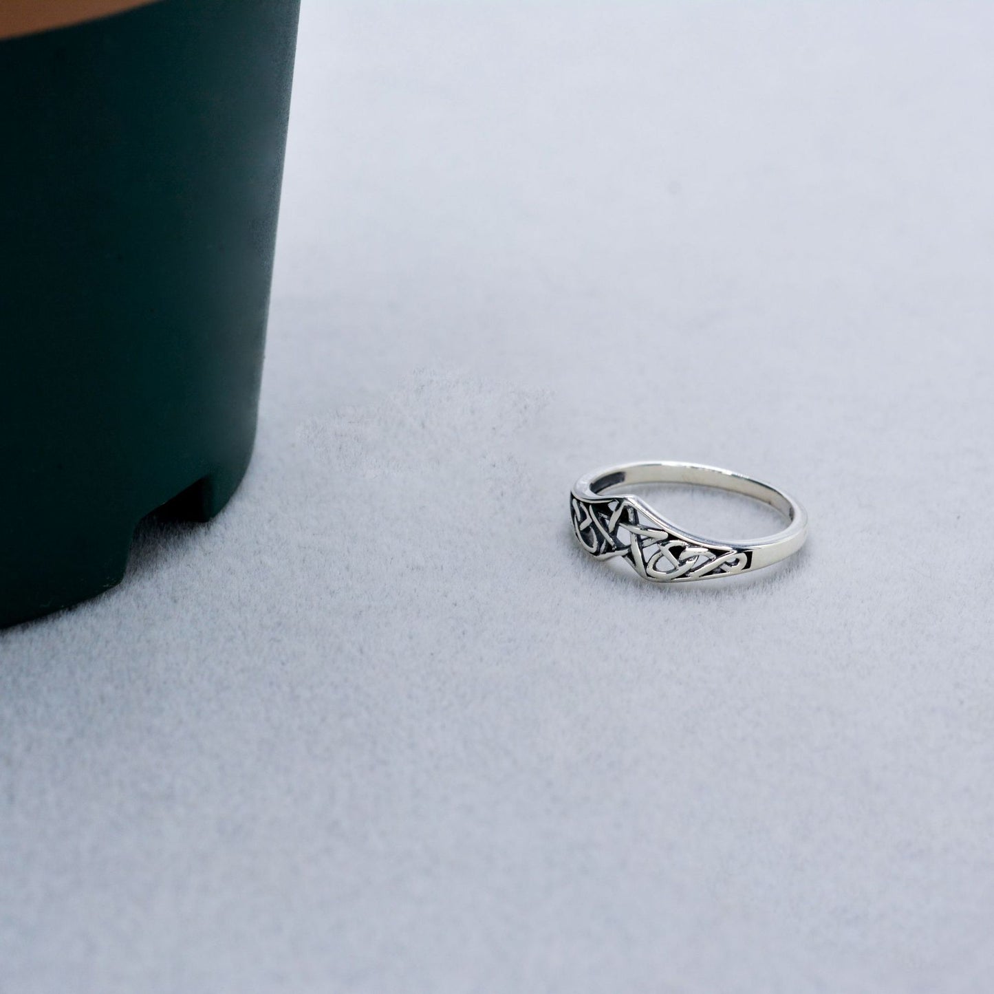 Pentagram Infinity Ring