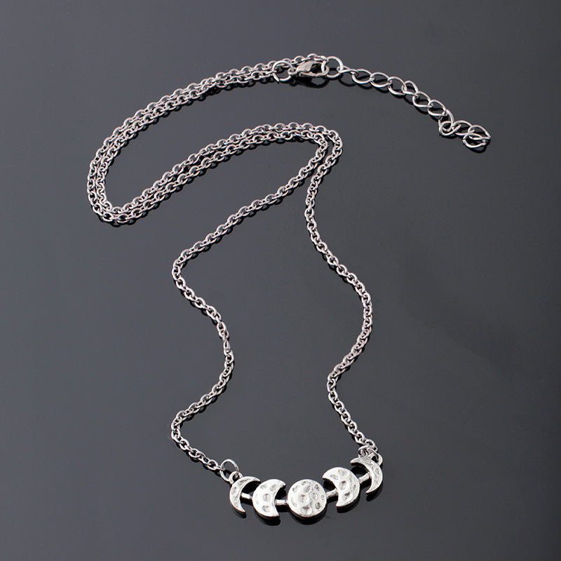 Lunar Phases Goddess Necklace