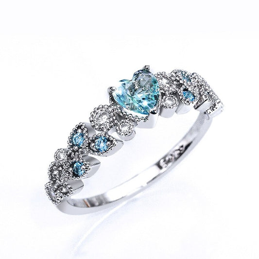 Ocean Blue Love Ring