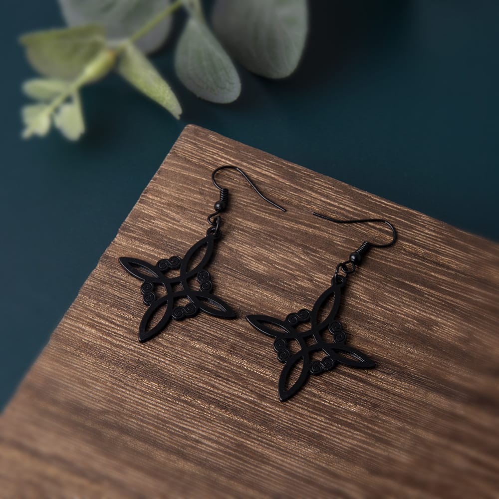 Witches Knot Protection Earrings
