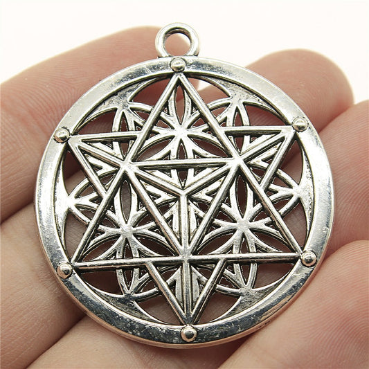 Hollow Carved Magic Pendant