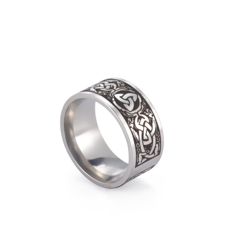Eternal Triquetra Knot Ring