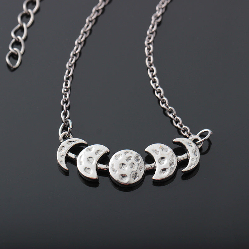 Lunar Phases Goddess Necklace