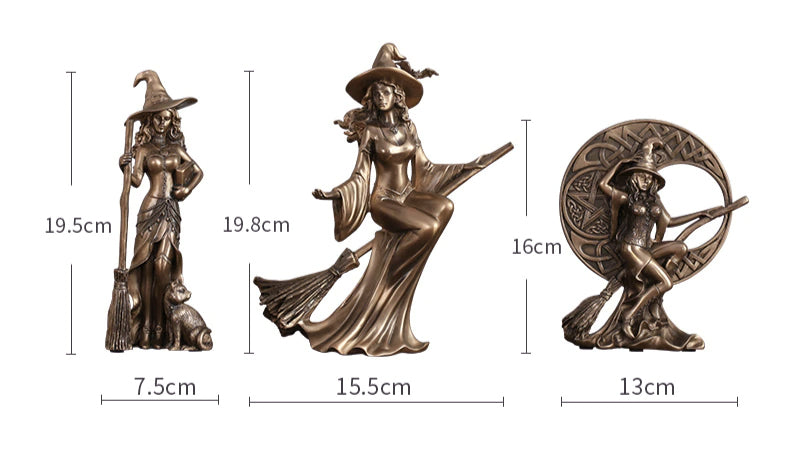 THE ENCHANTED TRIO: WHIMSICAL WITCHES