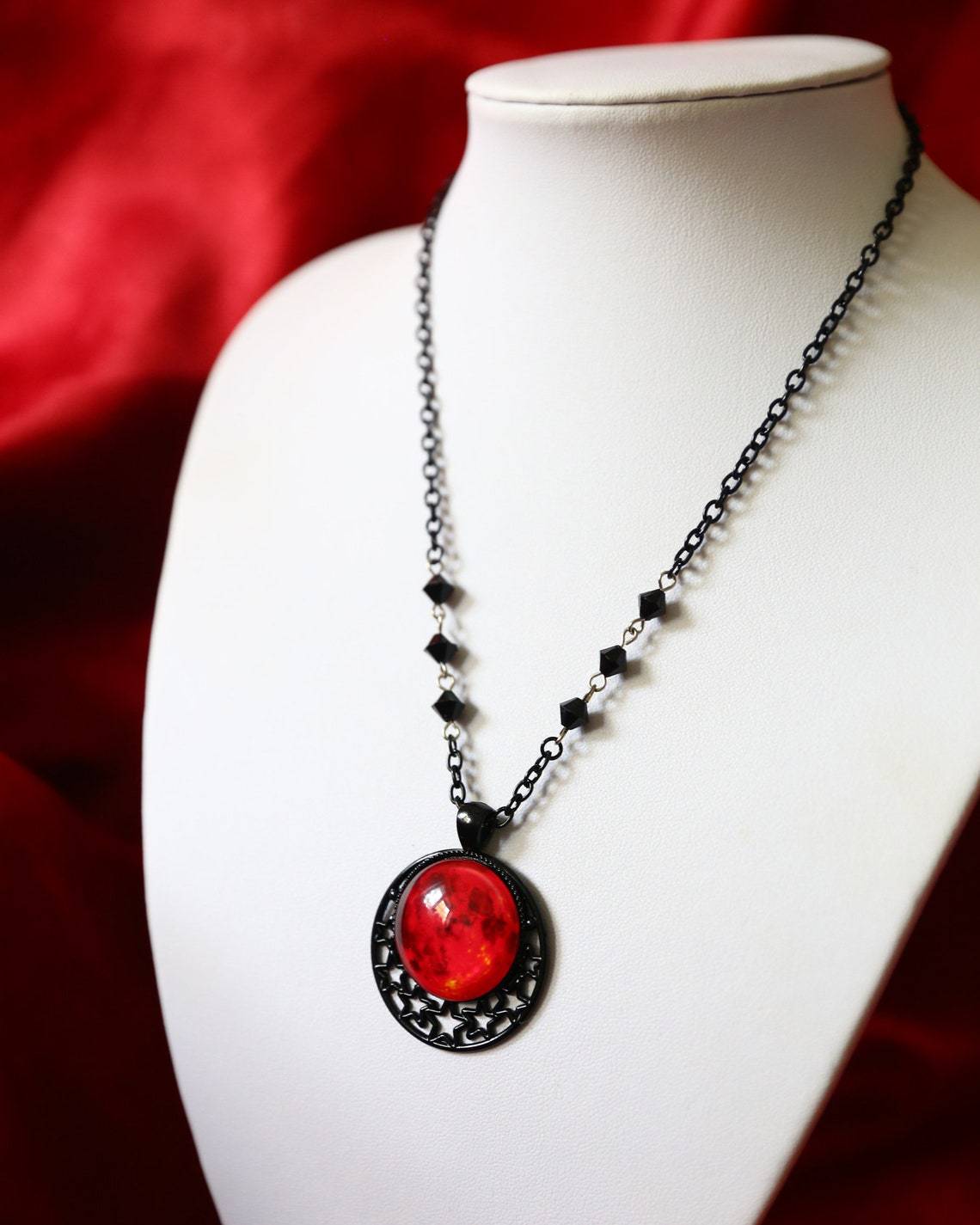 Magickal Full Moon Gothic Necklace