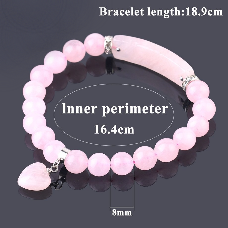 Love Pendant Crystal Bracelet