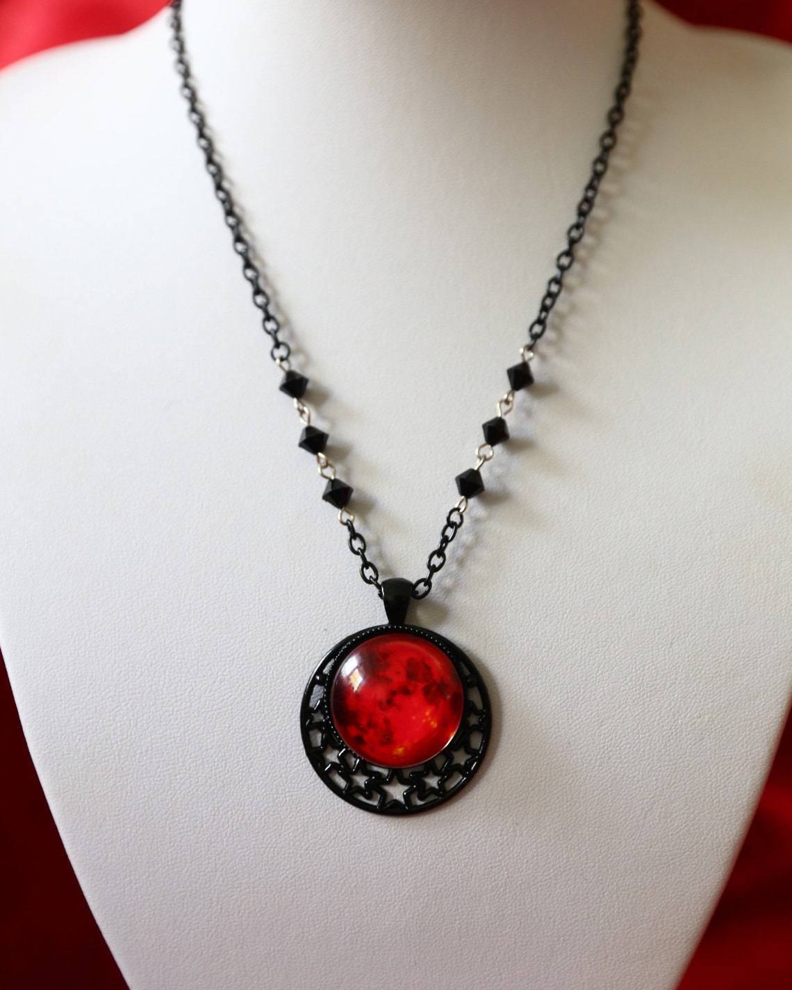 Magickal Full Moon Gothic Necklace
