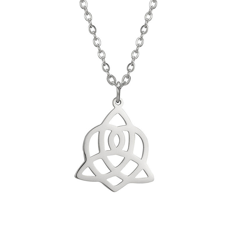 Eternal Love Triquetra Heart Necklace