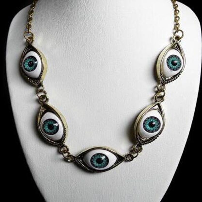 I AM WATCHING YOU EVIL EYE NECKLACE