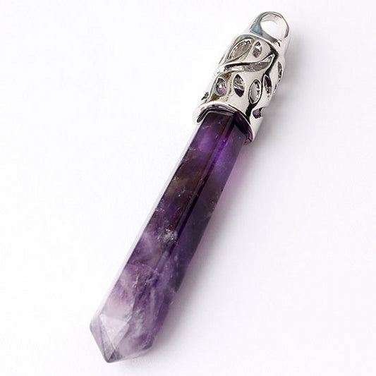 INTUITION AMETHYSTS CRYSTAL PENDANT