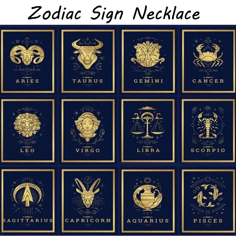 Zodiac Sign Necklace